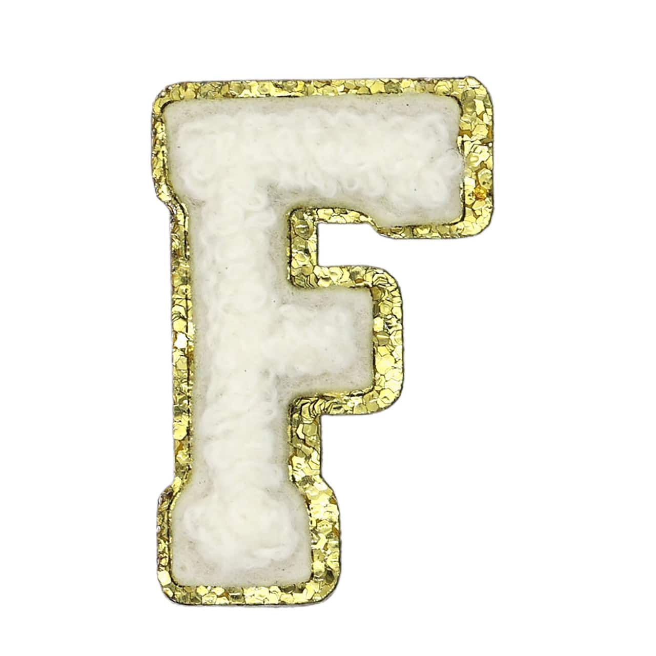 1.5" White Chenille Patch by Make Market®
